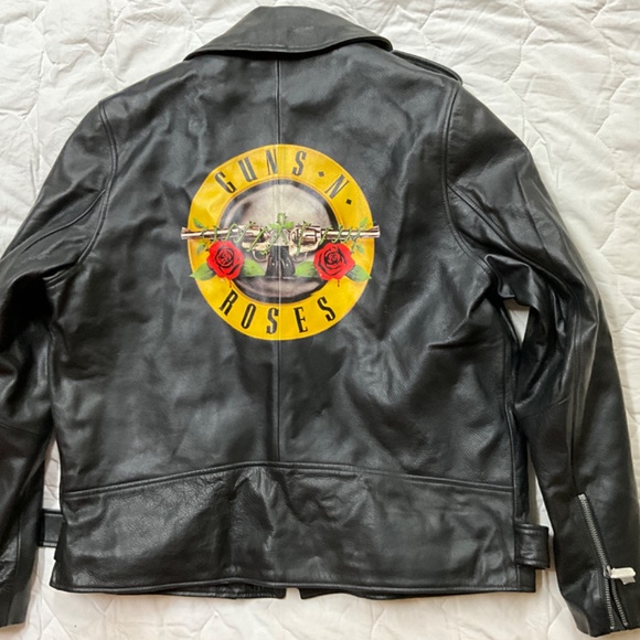 Official Guns and Roses woman’s leather jacket - Picture 2 of 7